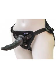 Комплект из трусиков Harness и двух насадок - 20,5 и 18 см. - LOVETOY (А-Полимер) - купить с доставкой в Долгопрудном