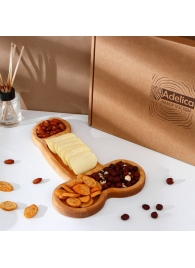 Деревянное блюдо для подачи в форме члена (32,5 х 20 х 1,7 см) - Сима-Ленд - купить с доставкой в Долгопрудном