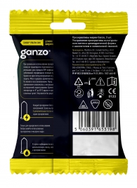 Ультратонкие презервативы Ganzo Ultra thin в мягкой упаковке - 3 шт. - Ganzo - купить с доставкой в Долгопрудном