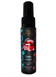 Спрей для горла Deep Throat с десенсибилизирующим эффектом и вкусом бабл-гам - 50 мл. - БиоМед - купить с доставкой в Долгопрудном