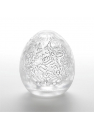Мастурбатор-яйцо Keith Haring EGG PARTY - Tenga - в Долгопрудном купить с доставкой