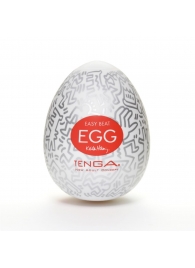 Мастурбатор-яйцо Keith Haring EGG PARTY - Tenga - в Долгопрудном купить с доставкой
