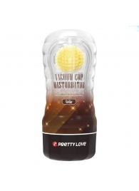 Прозрачный текстурированный мастурбатор Vacuum Cup Masturbator Stellar - Baile - в Долгопрудном купить с доставкой