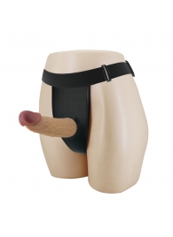 Полый страпон на регулируемых трусиках Houston - 17,5 см. - Baile - купить с доставкой в Долгопрудном