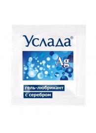 Гель-лубрикант «Услада с серебром» - 3 гр. - Биоритм - купить с доставкой в Долгопрудном