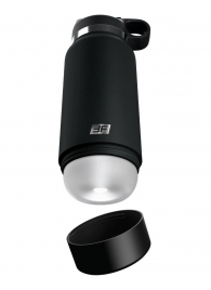 Черный мастурбатор в виде бутылки Fap Flask - Pipedream - в Долгопрудном купить с доставкой