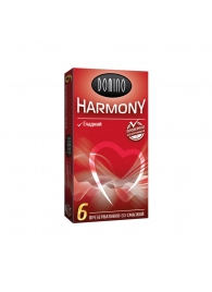 Гладкие презервативы Domino Harmony - 6 шт. - Domino - купить с доставкой в Долгопрудном