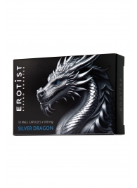 Капсулы для мужчин Erotist Silver Dragon для усиления эрекции - 10 капсул - Erotist Libido Booster - купить с доставкой в Долгопрудном
