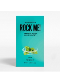 Жидкий вибратор Nuei Rock Me! с ароматом мяты - 20 мл. - Nuei cosmetics - купить с доставкой в Долгопрудном
