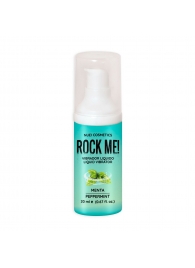 Жидкий вибратор Nuei Rock Me! с ароматом мяты - 20 мл. - Nuei cosmetics - купить с доставкой в Долгопрудном