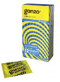 Классические презервативы с обильной смазкой Ganzo Classic - 12 шт. - Ganzo - купить с доставкой в Долгопрудном