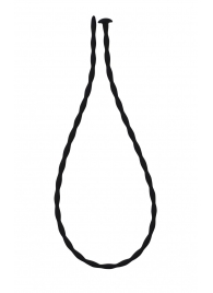 Черный уретральный массажер Glide Extra Small - 30 см. - Lola Games - купить с доставкой в Долгопрудном