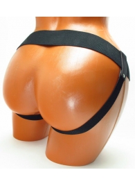 Трусики для страпона коричневого цвета - БДСМ Арсенал - купить с доставкой в Долгопрудном