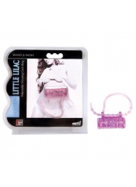 Эрекционное кольцо с вибратором LITTLE LILAC - Dream Toys - в Долгопрудном купить с доставкой