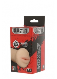 Нежный мастурбатор-ротик REALSTUFF 5INCH MASTURBATOR BJ - Dream Toys - в Долгопрудном купить с доставкой