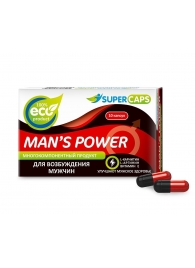 Возбуждающее средство Man’s power - 10 капсул (+1 в подарок) - SuperCaps - купить с доставкой в Долгопрудном