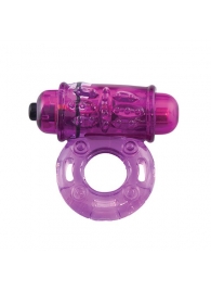 Фиолетовое эрекционное виброкольцо OWOW PURPLE - Screaming O - в Долгопрудном купить с доставкой