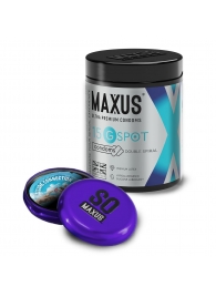 Гладкие презервативы Maxus G spot с двойной спиралью - 15 шт. - Maxus - купить с доставкой в Долгопрудном