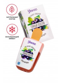 Охлаждающий бальзам для губ «Томный поцелуй» с ароматом черной смородины - 5 мл. - ToyFa - купить с доставкой в Долгопрудном