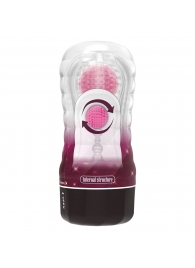 Прозрачный текстурированный мастурбатор Vacuum Cup Masturbator Black Hole - Baile - в Долгопрудном купить с доставкой