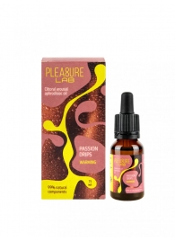 Капли с согревающим эффектом Passion Drips Warming - 15 мл. - Pleasure Lab - купить с доставкой в Долгопрудном