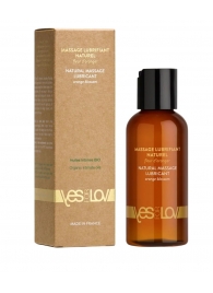 Натуральная массажная смазка Natural Lubricant Orange Blossom - 100 мл. - YESforLOV - купить с доставкой в Долгопрудном