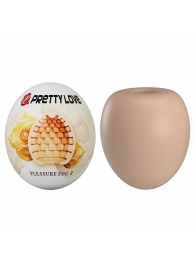 Бежевый мастурбатор-яйцо Pleasure Egg II - Baile - в Долгопрудном купить с доставкой
