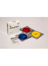 Разноцветные ароматизированные презервативы Unilatex Multifruits - 3 шт. - Unilatex - купить с доставкой в Долгопрудном