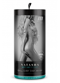 Мастурбатор-вагина с вибрацией Soft   Wet Natasha Realistic Beige Masturbator - Blush Novelties - в Долгопрудном купить с доставкой