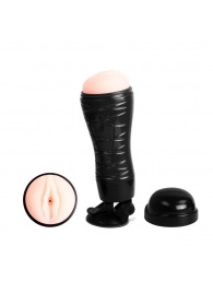 Мастурбатор-вагина Flora с присоской в основании - Baile - в Долгопрудном купить с доставкой