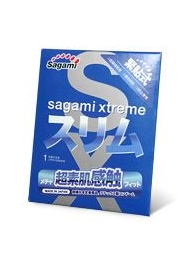 Презерватив Sagami Xtreme FEEL FIT 3D - 1 шт. - Sagami - купить с доставкой в Долгопрудном