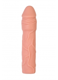 Телесная удлиняющая насадка с подхватом - 19 см. - ToyFa - в Долгопрудном купить с доставкой