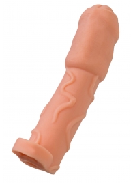 Телесная удлиняющая насадка - 16 см. - ToyFa - в Долгопрудном купить с доставкой