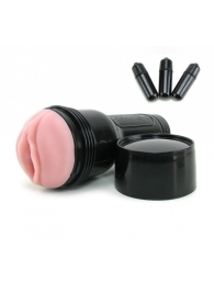 Мастурбатор-вагина Fleshlight - Vibro Pink Lady Touch с вибрацией - Fleshlight - в Долгопрудном купить с доставкой