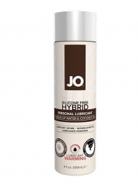 Водно-масляный лубрикант с разогревающим эффектом Hybrid Lubricant WARMING - 120 мл. - System JO - купить с доставкой в Долгопрудном