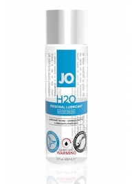 Возбуждающий лубрикант на водной основе JO Personal Lubricant H2O Warming - 60 мл. - System JO - купить с доставкой в Долгопрудном