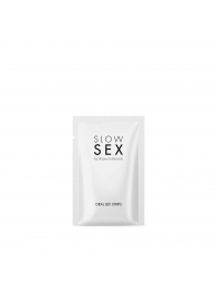 Полоски для орального секса Slow Sex Oral Sex Strips - 7 шт. - Bijoux Indiscrets - купить с доставкой в Долгопрудном