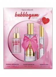 Набор средств для массажа и ласк Bubblegum Play Kit - Bijoux Indiscrets - купить с доставкой в Долгопрудном