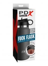 Смуглый мастурбатор-вагина в корпусе-бутылке F*ck Flask - Pipedream - в Долгопрудном купить с доставкой