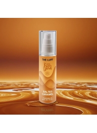 Съедобное массажное масло Kiss Land Salted Caramel - 75 мл. - THE LUFF - купить с доставкой в Долгопрудном