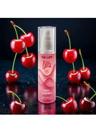 Съедобное массажное масло Kiss Land Very-Cherry - 75 мл. - THE LUFF - купить с доставкой в Долгопрудном