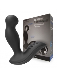 Черный вибромассажер простаты 3,5’’ P-spot Massager - 12,5 см. - Erokay - в Долгопрудном купить с доставкой