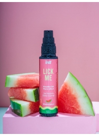 Гель Lick Me с согревающим эффектом и ароматом арбуза - 50 мл. - INTT - купить с доставкой в Долгопрудном