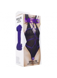 Фиолетовая верёвка для связывания и фиксации Bind Tie - 9,14 м. - Doc Johnson - купить с доставкой в Долгопрудном