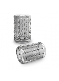 Прозрачная насадка с бороздками STAY HARD COCK SLEEVE 04 CLEAR - Blush Novelties - в Долгопрудном купить с доставкой