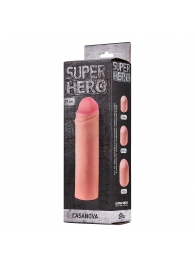 Фаллоудлинитель SUPER HERO Casanova - 18 см. - Lola Games - в Долгопрудном купить с доставкой