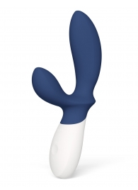 Синий вибромассажер простаты Lelo Loki Wave 2 - 19,6 см. - Lelo - в Долгопрудном купить с доставкой