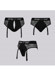 Трусики для фиксации насадок Strap-on-me Harness Lingerie Diva XS - Strap-on-me - купить с доставкой в Долгопрудном