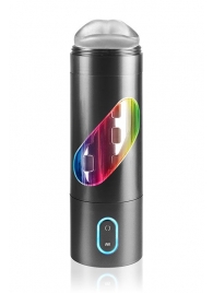 Перезаряжаемый мастурбатор-ротик Extreme Toyz Rechargeable Roto-Bator Mouth - Pipedream - в Долгопрудном купить с доставкой