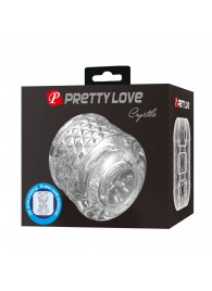 Прозрачный сквозной мастурбатор Crystle - Baile - в Долгопрудном купить с доставкой